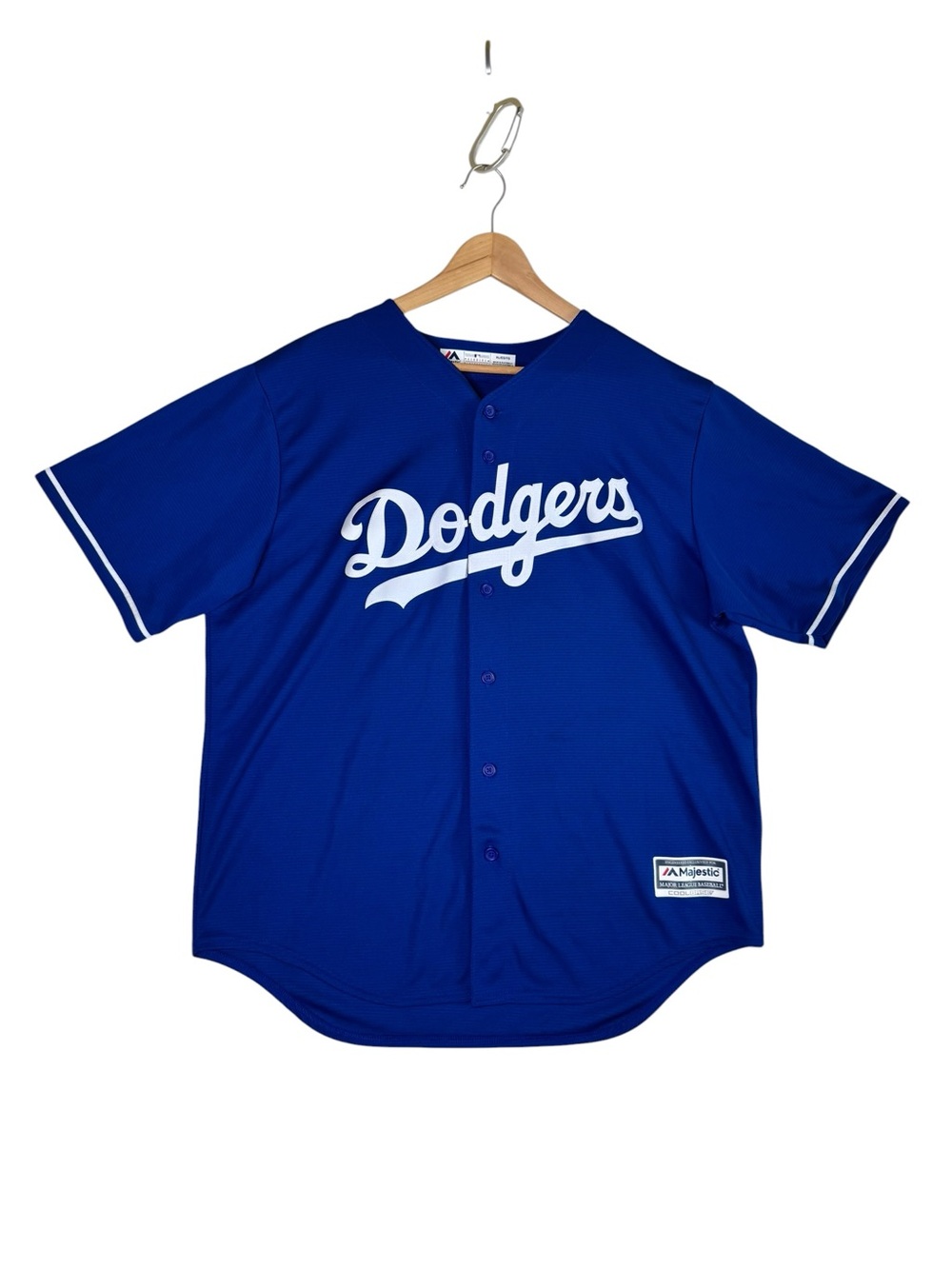 Majsetic MLB Los Angeles Dodgers Cody Bellinger #35 Jersey Blue Men's Size XL